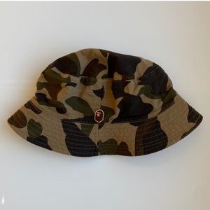 A Bathing Ape bucket camo